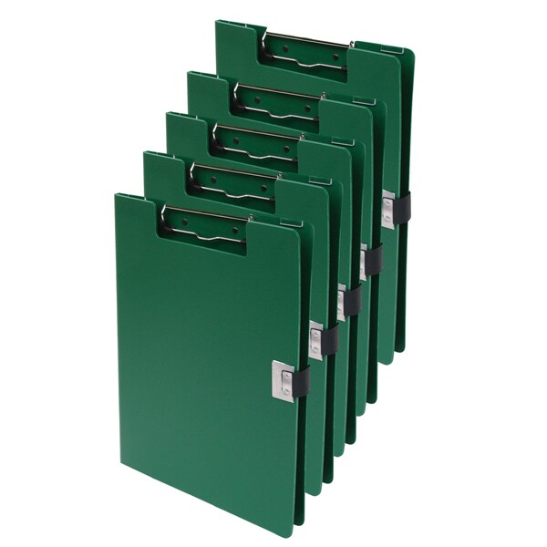 HIPPA Compliant Covered OverBed Clipboard, PK5